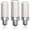 Lot of 3 E27 25W LED Bulbs (equiv. 200W) 1800 Lm Warm White 3000K - Non-dimmable