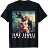 Crazy Cat Selfie Run, Time Travel Can Be Dangerous, Cat Love T-Shirt