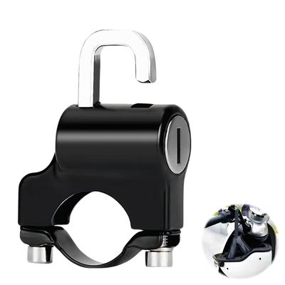 Helmet Lock, BLOOPIC Fixed Helmet Holder, Waterproof, Rustproof, Corrosion Resistant, Strong Antioxidant Ability Fixing