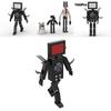 Mgw Maze Witch Plastic Building Blocks Toy Skibidi Toilet Vs Surveillance Man Hot Game