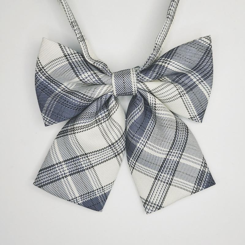 1 szt. Dekoracja odzieży Modna muszka Delikatna dziewczyna Słodka Poliester Kratka Paski Insygnia kołnierzyka