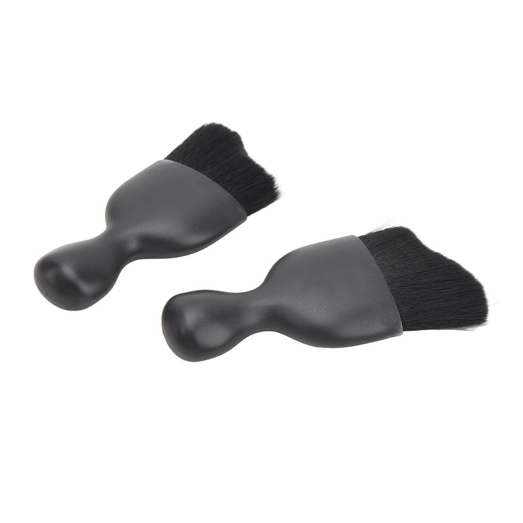 2Pcs Car Interior Detailing Dust Brush   Conditioner Vent Crevice Dust Removal Brush Clning Tool