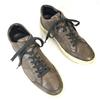 TOD’S Italské kožené tenisky 8 26.5-27.0 Hnědé(POUŽITÝ)