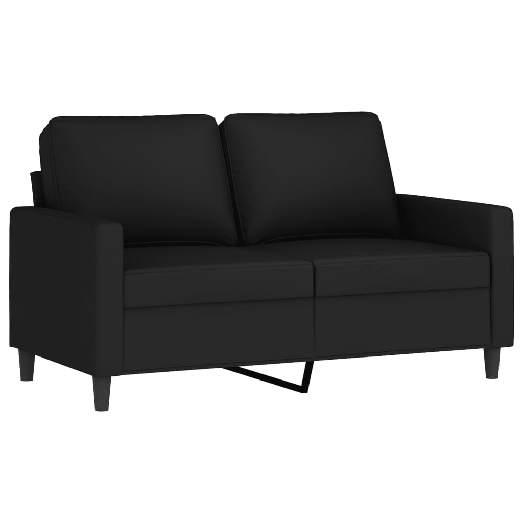 Vidaxl 4-Cz. Relaxation Set With Cushions, Black, Velvet