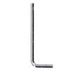 Grout Removal Tool, Stainless Steel Handheld Tile Grout Tool with Angled Design Manual Grout Scraper for Grout Removal
