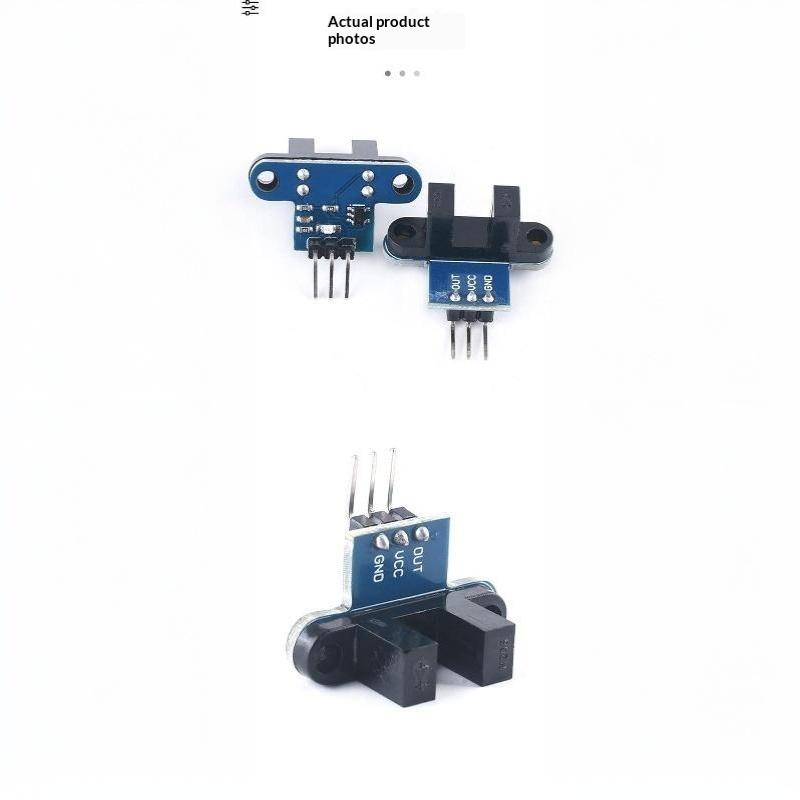 Ir Infrared Slotted Optical Speed Measuring Sensor Detection Optocoupler Module For Motor Test Smart Car Robot Diy Projects