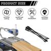 42PCS 3 Inch Wood Pruning Scroll Saw Blade Set 18TPI SK5 HCS Pin End Scroll Saw Blade for Wood and PVC Pipe Cutting Sharp Teeth
