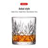 ZISIZ European Style Crystal Whiskey Glass