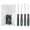 4-Piece Oil Seal Hook Set: Tire Repair & O-ring Puller Removal Tools