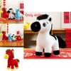 Chinese Zodiac Horse Plush Toy With Pp Cotton Filling For New Year Gifts And Collectors