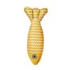 8-Pack Silent Linen Fish Cat Teaser Toys