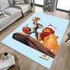 Lion Adventure Carpet For Playroom Bedroom Living Room Sofa Home Decorkids Game Area Rug Nonslip Floor Mat