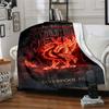 Liverpool Personalized Name Blanket Gift Personalized Blanket Durable Comfort Throw For Picnics Livingroom Living Room Sofa All-Season Use