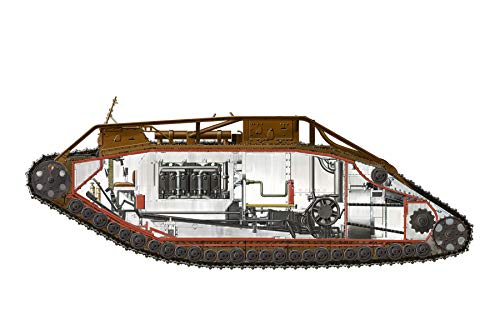 Meng Model 1/35 British Heavy Tank Mk.5 Male Plastic Model MTS020