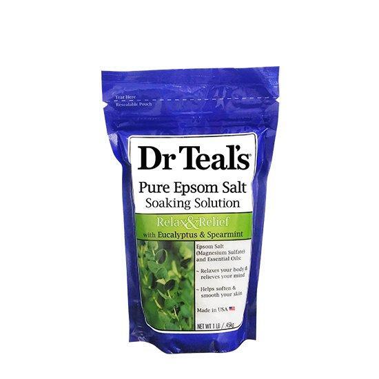 Dr. Teal's Pure Epsom Salt Soaking Solution Eucalyptus & Spearmint