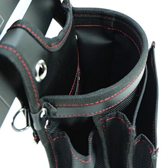 knicks D1680 Bauchtasche zweistöckig (Schwarz) KC-301D