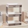 Coffee Storage Box Desktop Tea Set Office Pantr Tea Bar Cup Storage Shelf On The Table Multi Layer Rack Decorative Ornament