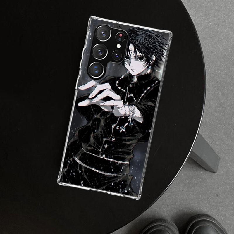 Huner X-Hunters Chrollo Shizuku Phone Case Cover for Samsung Galaxy S26 S25 Edge S24 S23 Ultra S22 Plus S21 FE S20 + Art Customi