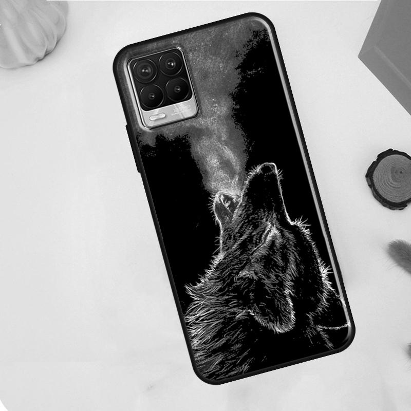 

Animal Wolf Case For Realme C75 C63 C61 C55 C51 C53 C35 C65 C67 C71 11 12 13 14 15 Pro Plus GT6 GT7 Pro Realme C31