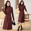 2025 Spring High-End Women's Fashion Two-Piece Set: Elegant Slimming Shirt & Vest Dress ME1861