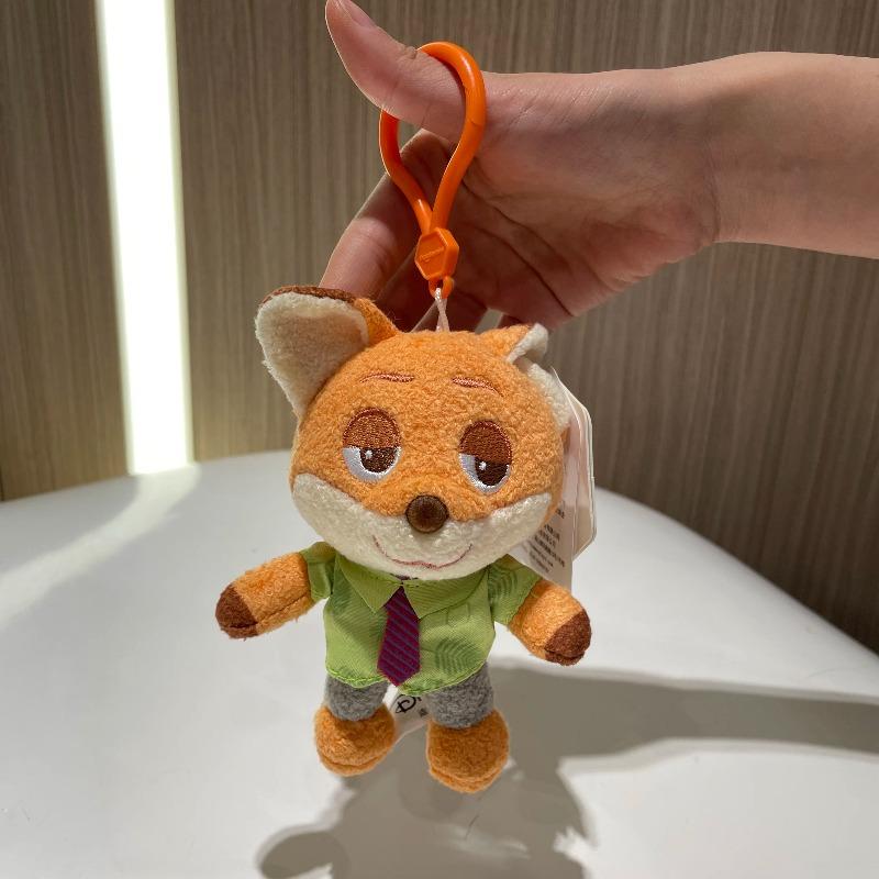 Disney Zootopia Pluszowa Zabawka Judy Nick Lenivec Owca Lampart Finnick Breloczek Lenivec Breloczek Dekoracyjny Prezent Urodzinowy