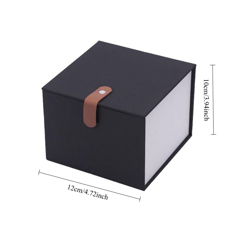 1 Stück Klettverschluss Brokatbox Retro Kulturelle Geschenkbox Meistertasse Aufbewahrung Verpackungsbox