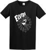 Elvira Mistress of The Dark Gothic Spider Web Men T Shirt Casual Cotton