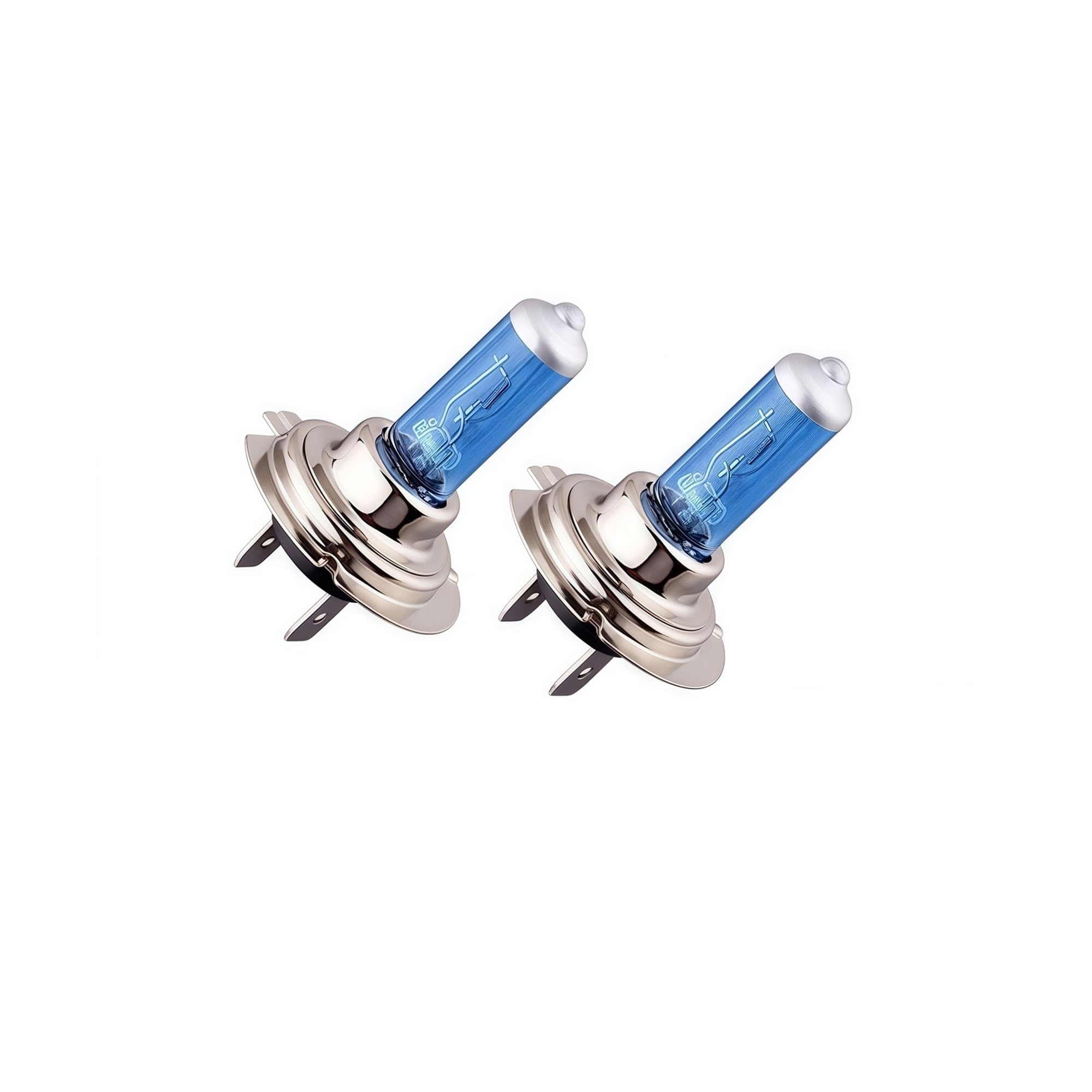 

DingLY(Shop) 2Pcs 24V H7 100W 5000K Halogen Bulb Super Bright One size