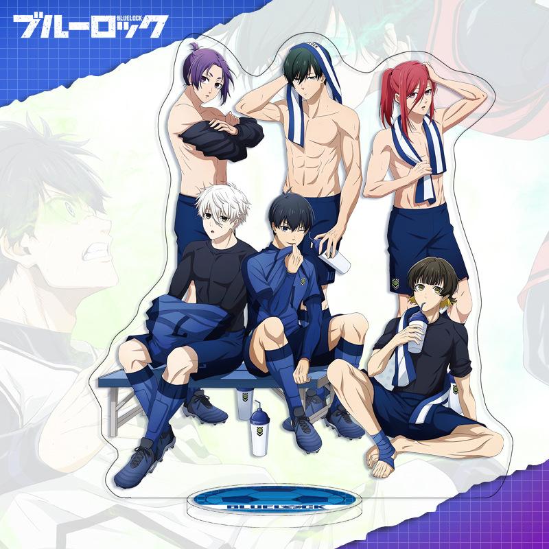 

16 см двухсторонняя HD аниме акриловая подставка декор для синего замка 16cm