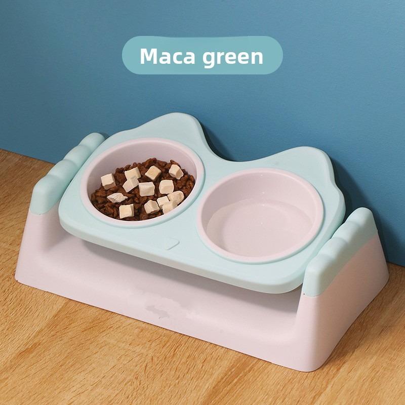 

Cat Bowl, Pet Food Bowl, Adjustable Angle Cat Double Bowl, Protecting Cervical Vertebrae, Dog Food Utensils