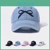 Embroidered Bow Baseball Hat Cowgirl Shade Breathable Quality Duck Hat Tongue