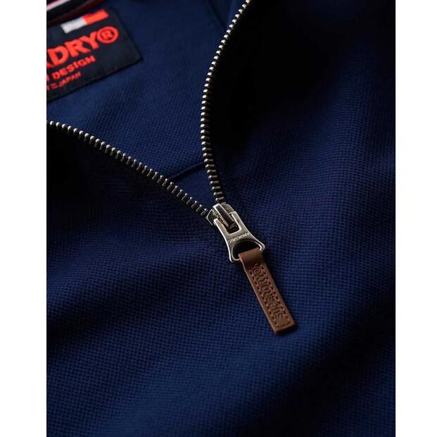 Superdry Свитер с полумолнией Core Pique Henley