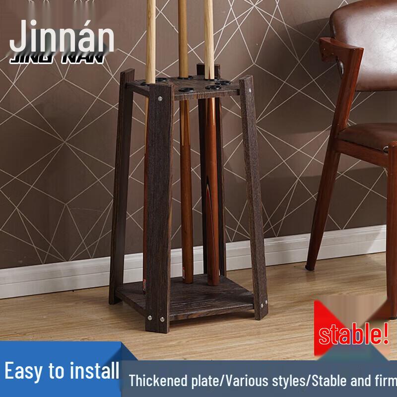 Jinnan Wooden Billiard Cue Rack