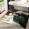1Pc The Game Of Thrones Printed Rectangle Carpet, Home Door Mat, Outdoor Travel Protection Carpet A7