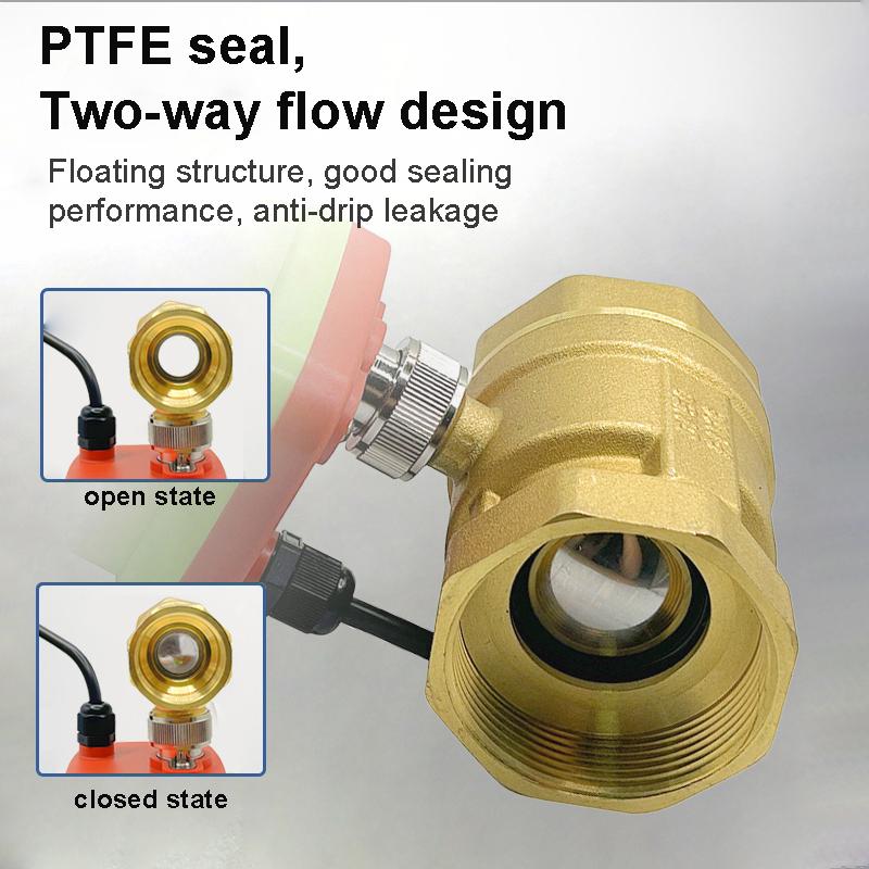 1/2" 3/4" 1" 2" IP65 Waterproof Motorized Ball Valve 220V 12V 24V Brass Electric Ball Valve 3 Wire/2 Wire Ball Valves