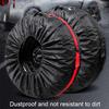 Universal S/L Spare Tire Cover Case Polyester Car Tyre Storage Bags Automobile Tyre Accessories Auto Vehicle Wheel Protector