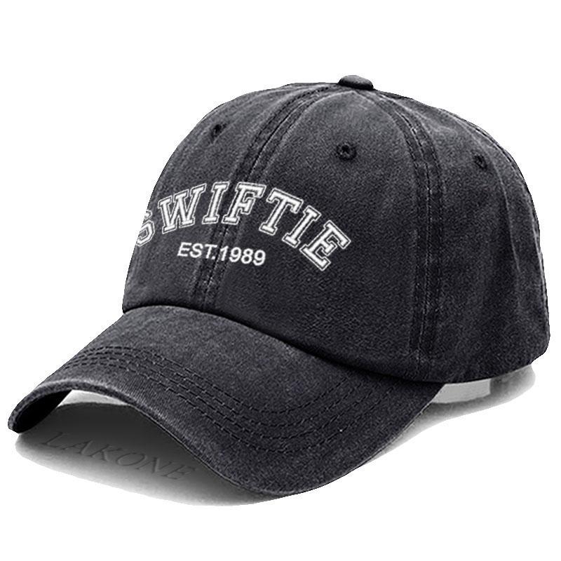 Taylor Swift 1989 Broderi Baseballcaps For Menn Kvinner Mote Vintage Myk Bomull Pappahatt Unisex Gaver Fra Fans