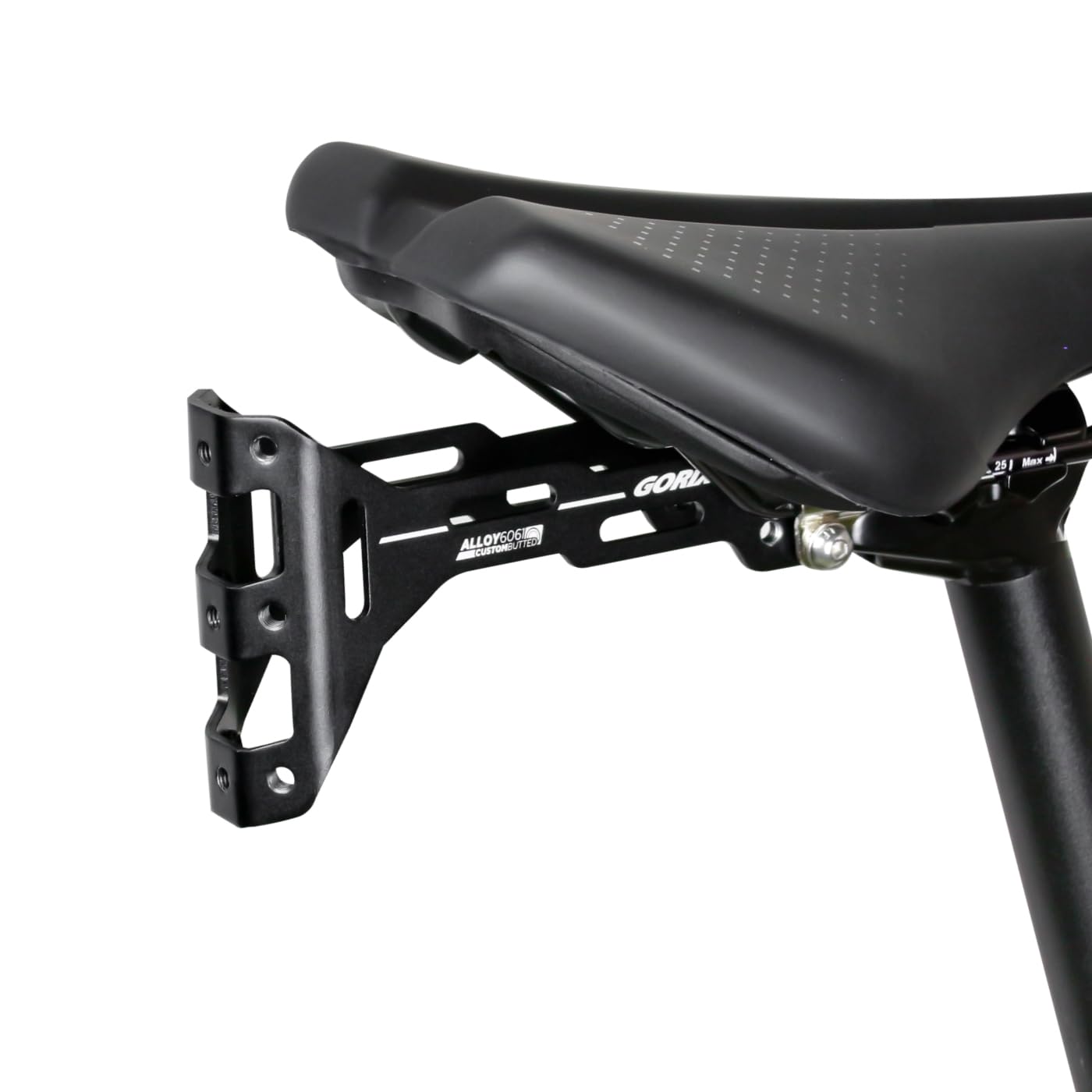 

GORIX Saddle Bottle Cage Bicycle Saddle Bottle Cage Mount Holder Adapter Bottle Holder Road Bike MTB Cross Bike [Extension Holder] etc. (PLUS1) чёрный