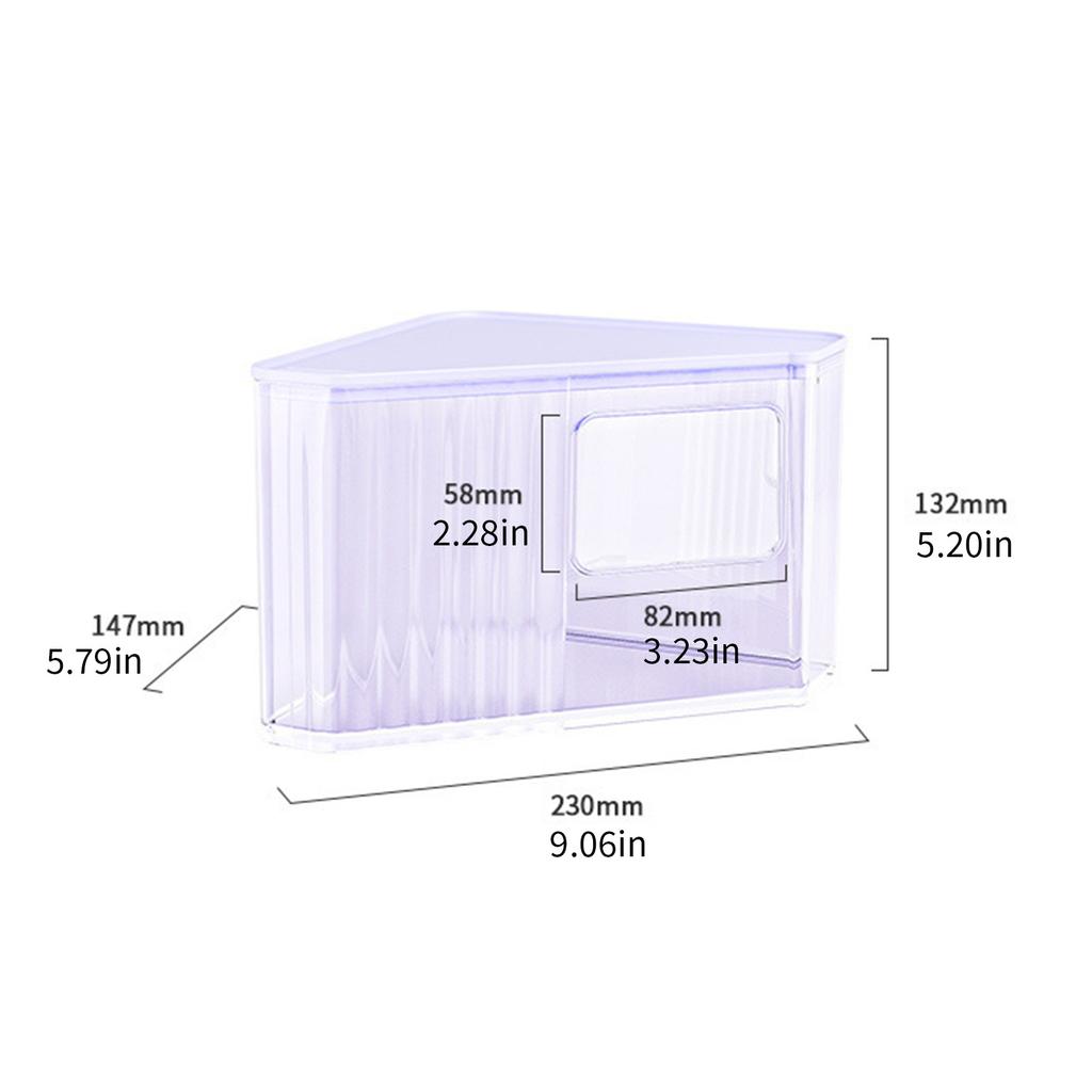Pet Hamster Potty Sand Bath Large Hamster Sand Bath Cage Accessories Easy to Clean Not Spill Hamster Spa