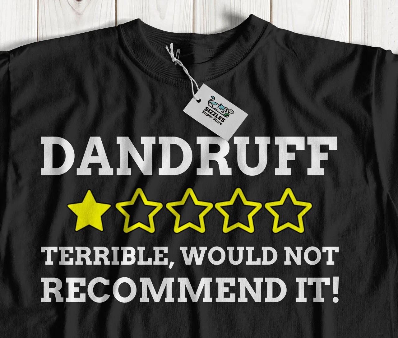 

Unisex Funny Dandruff T-Shirt Hairdresser Gifts XL