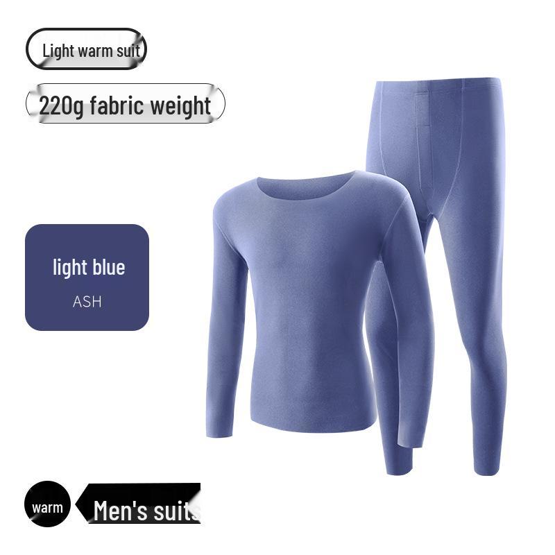 "7A Antibacterial Women's & Men's Light Warm Seamless Thermal Underwear - Slim Fit Autumn Clothes & Pants"
