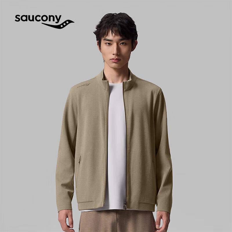 Saucony Men s Soft Slim Knit Zipper Jacket M