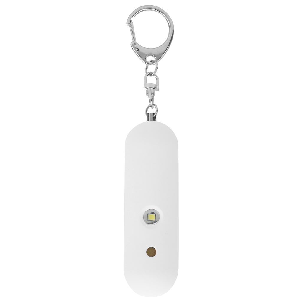 Dual Speaker Safety Alarm IP56 Waterproof Self Defense Alarm Keychain with LED Light