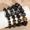 Obsidian Lion Dance Single-Loop Bracelet: Trendy Unisex Bestseller