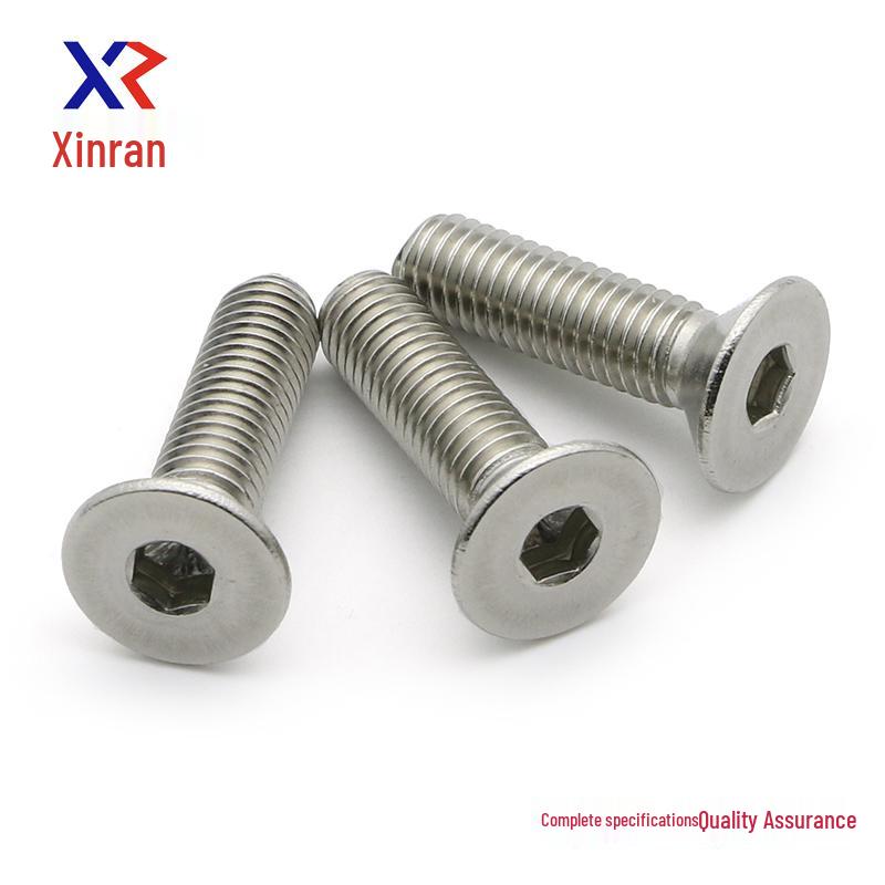 304 Stainless Steel Flat Head Hex Socket Screw (M3*4-50) - DIN7991