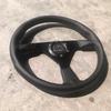 350MM Racing JDM Drift MontexxCarlo Leather Steering Wheel Rally Car Sport Sim Game Steering Wheel
