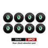 Car Sticker Car Door Anti-shock Pad Buffer Pad Crash Pad Silicone Pads Accessories For Skoda Octavia A5 A7 RS Fabia Superb Rapid   NL6