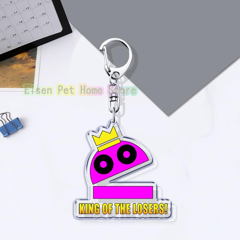 Funny Horrible Game R.E.P.O Keyrings for Accessories Bag Key Chain Ring Jewelry Fans Gifts Horror Keychain Llaveros