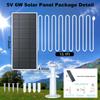 Solar Panel for Google Nest Upgraded Google Nest Cam Indoor Outdoor Solar Charger Flexible Solar Panel with IP65 Waterproof and Feet Fast Charging