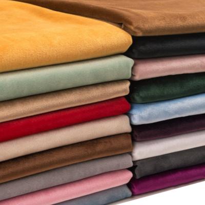 3/5/10m Pleuche Velvet Fabric Upholstery Velour Fabric for Sewing Dress Sofa Curtain Cloth By the Meter Black White Red Pink